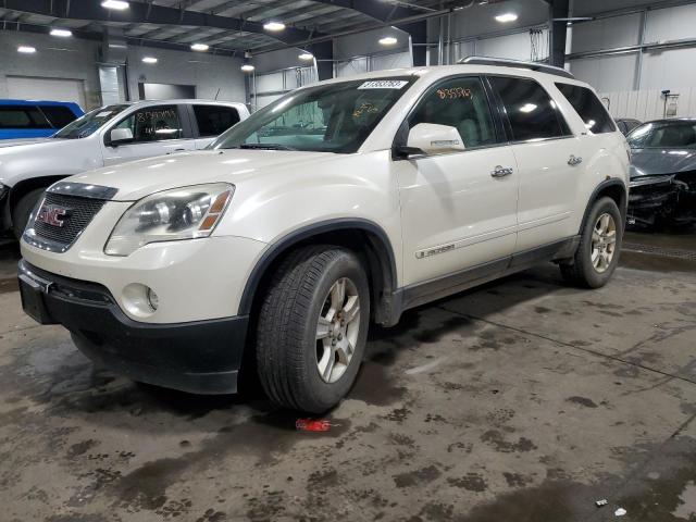 1GKEV33798J140365 - 2008 GMC ACADIA SLT-2 WHITE photo 1