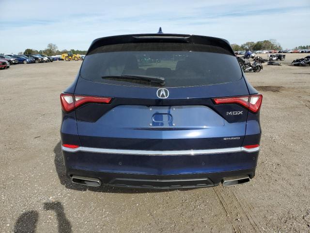 5J8YE1H40PL029767 - 2023 ACURA MDX TECHNOLOGY BLUE photo 6