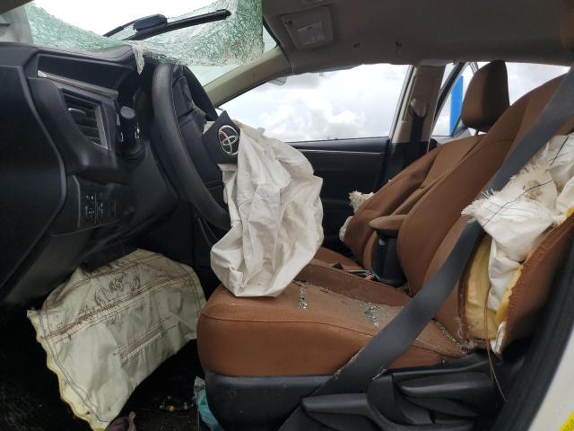 2T1BURHEXFC465823 - 2015 TOYOTA COROLLA L WHITE photo 7