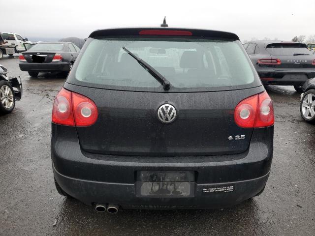 WVWDA91K38W159140 - 2008 VOLKSWAGEN RABBIT BLACK photo 6