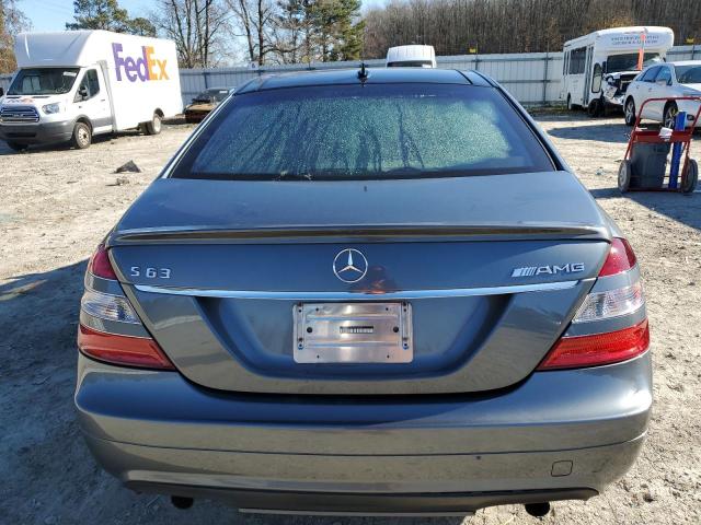 WDDNG77X19A250597 - 2009 MERCEDES-BENZ S 63 AMG GRAY photo 6