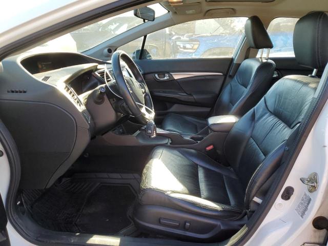 19XFB2F93FE214969 - 2015 HONDA CIVIC EXL თეთრი ფოტო 7