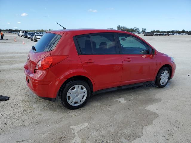 3N1BC1CP1BL393367 - 2011 NISSAN VERSA S RED photo 3