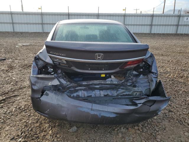 19XFB2F52EE248932 - 2014 HONDA CIVIC LX GRAY photo 6