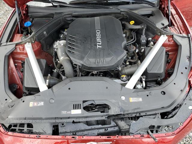 KMTG54TE3NU100870 - 2022 GENESIS G70 BASE RED photo 11