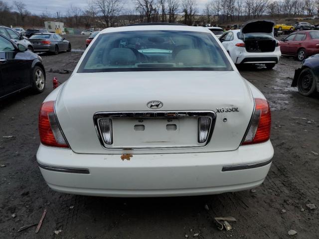 KMHFU45E75A388819 - 2005 HYUNDAI XG 350 WHITE photo 6