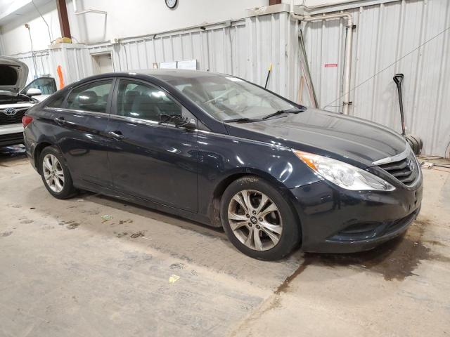 5NPEB4AC0BH050970 - 2011 HYUNDAI SONATA GLS BLUE photo 4