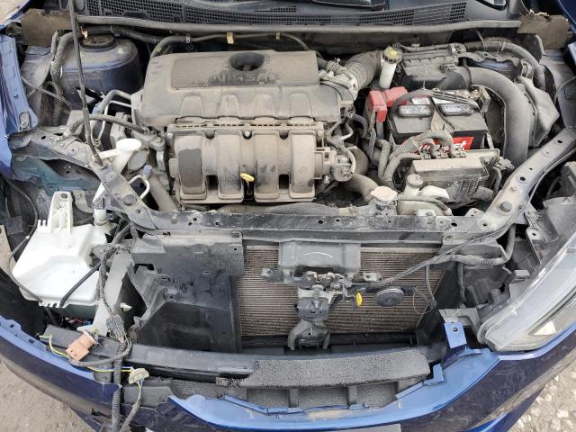 3N1AB7AP3KY431995 - 2019 NISSAN SENTRA S BLUE photo 11