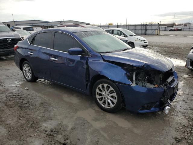 3N1AB7AP3KY431995 - 2019 NISSAN SENTRA S BLUE photo 4