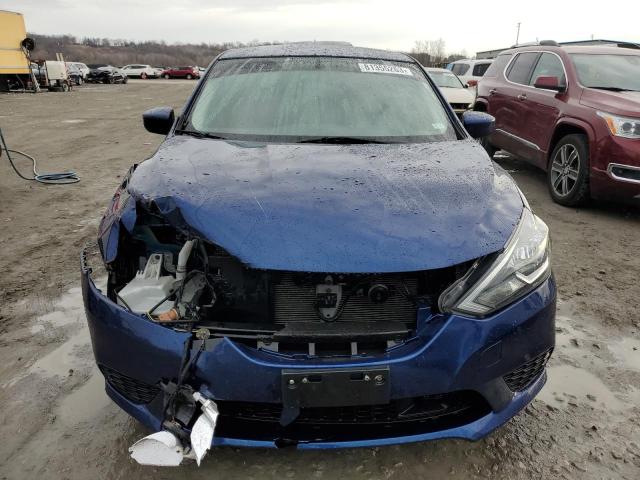 3N1AB7AP3KY431995 - 2019 NISSAN SENTRA S BLUE photo 5