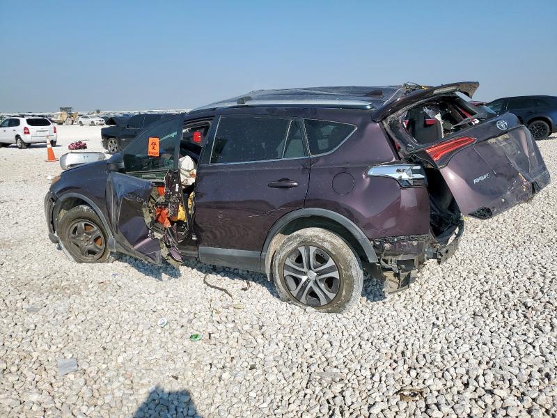 2T3ZFREV2GW263742 - 2016 TOYOTA RAV4 LE იასამნისფერი ფოტო 2