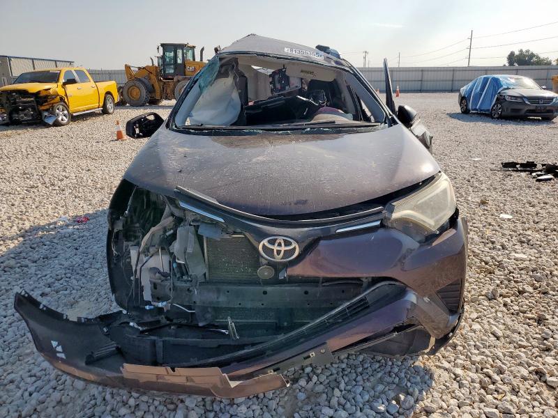 2T3ZFREV2GW263742 - 2016 TOYOTA RAV4 LE იასამნისფერი ფოტო 5