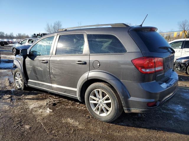 3C4PDCBB9JT183020 - 2018 DODGE JOURNEY SXT GRAY photo 2