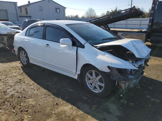 2HGFA16598H309488 - 2008 HONDA CIVIC LX WHITE photo 4