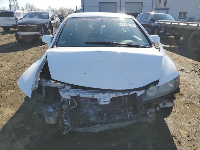 2HGFA16598H309488 - 2008 HONDA CIVIC LX WHITE photo 5