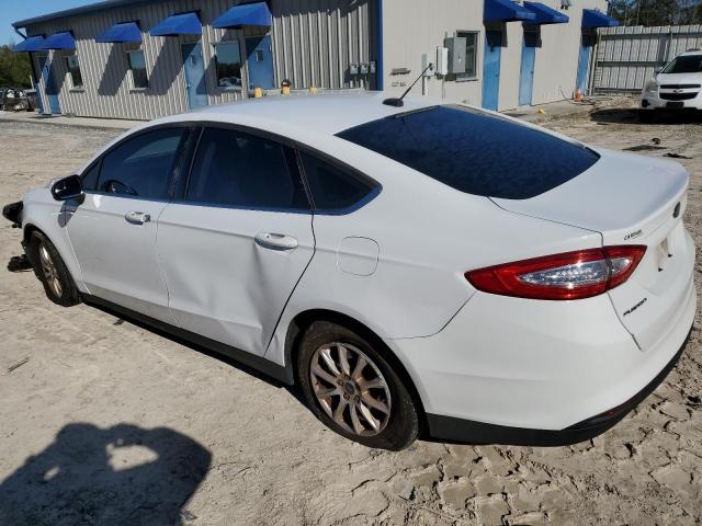 3FA6P0G71GR398506 - 2016 FORD FUSION S WHITE photo 2