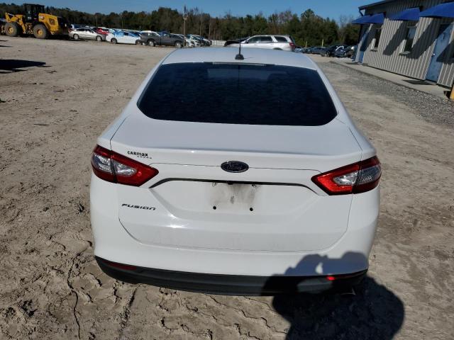 3FA6P0G71GR398506 - 2016 FORD FUSION S WHITE photo 6