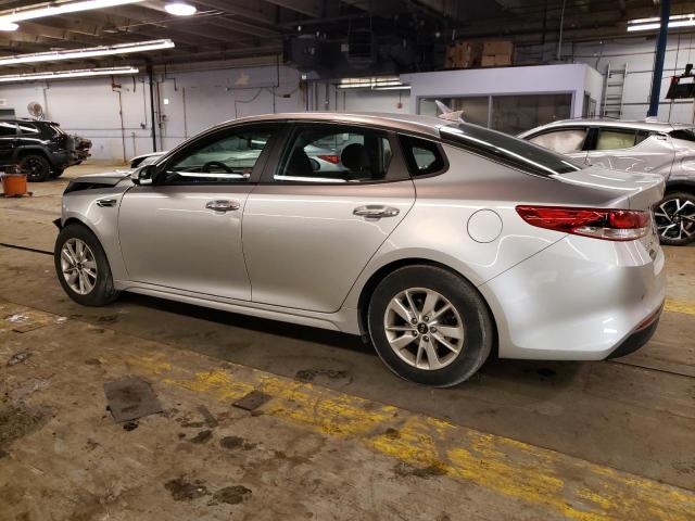 5XXGT4L36JG203929 - 2018 KIA OPTIMA LX SILVER photo 2