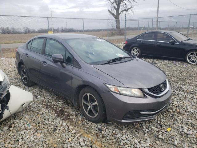 19XFB2F77FE092891 - 2015 HONDA CIVIC SE GRAY photo 4