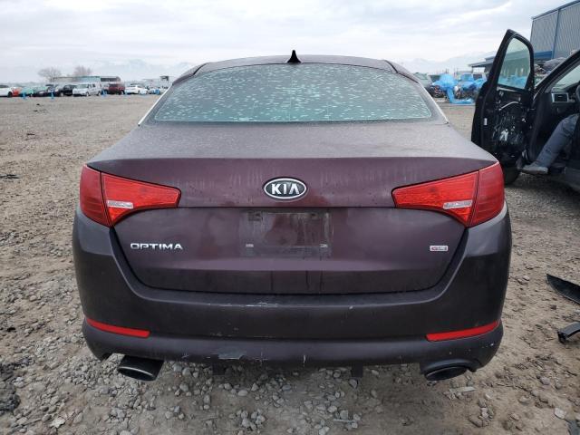 5XXGM4A73CG079981 - 2012 KIA OPTIMA LX MAROON photo 6