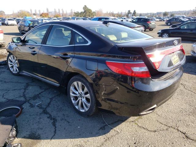 KMHFG4JGXEA347499 - 2014 HYUNDAI AZERA BLACK photo 2