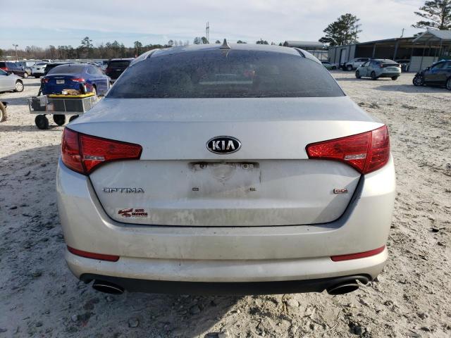 5XXGM4A78DG123765 - 2013 KIA OPTIMA LX SILVER photo 6