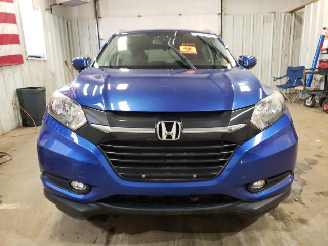 3CZRU6H74JM708390 - 2018 HONDA HR-V EXL BLUE photo 5