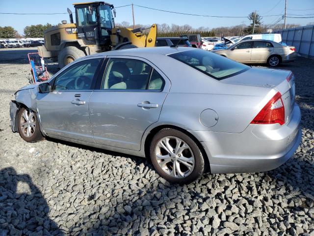 3FAHP0HA0CR128406 - 2012 FORD FUSION SE SILVER photo 2