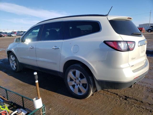 1GNKVLKD3DJ233597 - 2013 CHEVROLET TRAVERSE LTZ WHITE photo 2