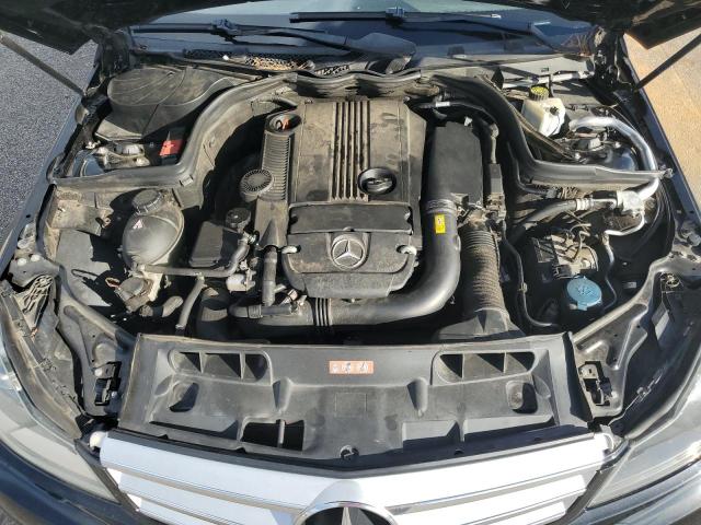 WDDGF4HB5DR241750 - 2013 MERCEDES-BENZ C 250 BLACK photo 11