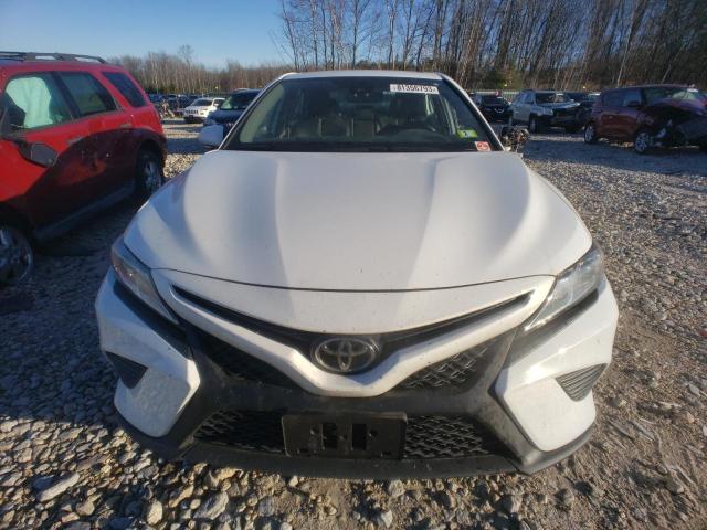 4T1B11HK6KU248973 - 2019 TOYOTA CAMRY L WHITE photo 5