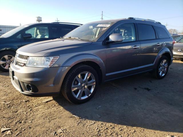 3C4PDDDG2DT597338 - 2013 DODGE JOURNEY CREW GRAY photo 1