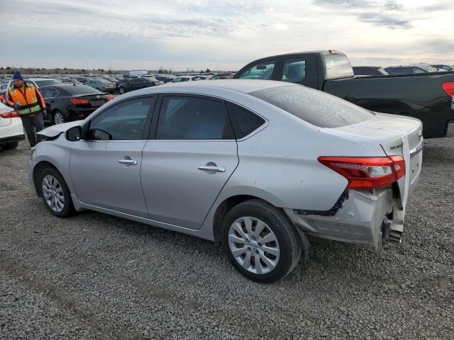 3N1AB7AP2GY304985 - 2016 NISSAN SENTRA S SILVER photo 2