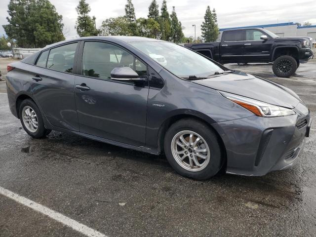 JTDKARFU2L3103914 - 2020 TOYOTA PRIUS L GRAY photo 4