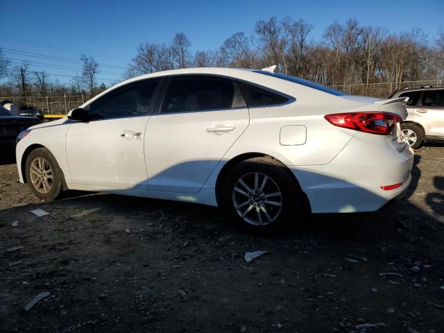 5NPE24AF3HH500551 - 2017 HYUNDAI SONATA SE WHITE photo 2