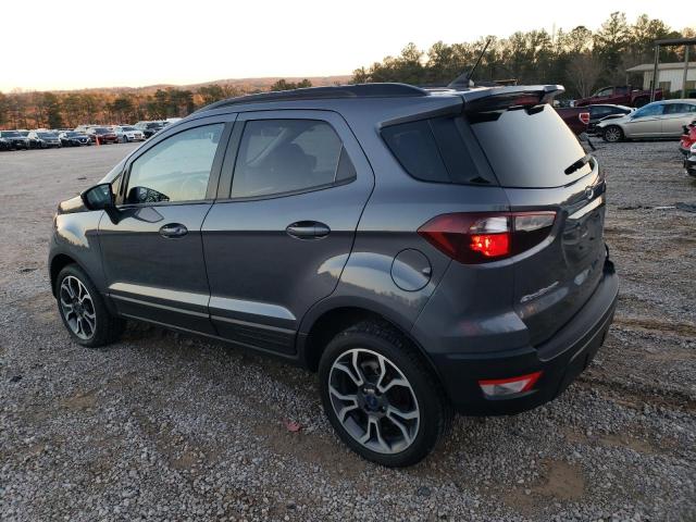 MAJ6S3JL6KC309008 - 2019 FORD ECOSPORT SES GRAY photo 2