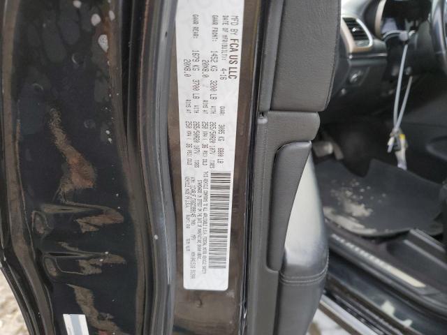 1C4RJFJT0GC399145 - 2016 JEEP GRAND CHER SUMMIT შავი ფოტო 13
