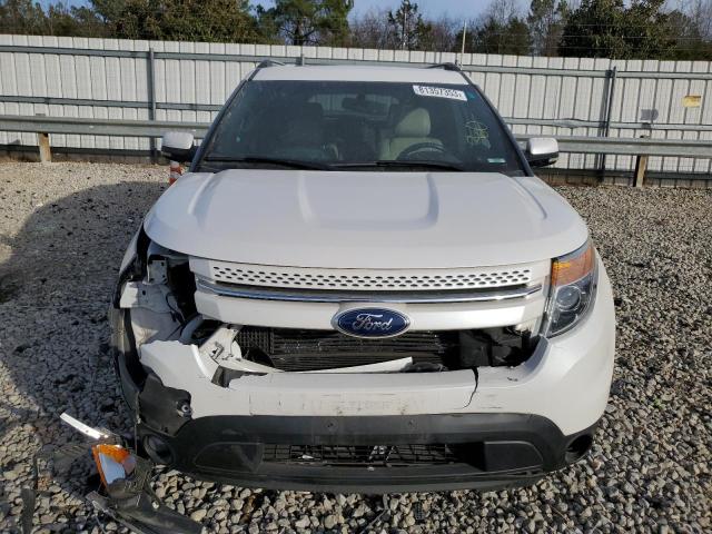 1FM5K7F91DGA40059 - 2013 FORD EXPLORER LIMITED WHITE photo 5