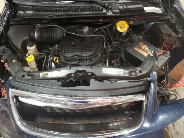 2C4RC1CG8ER165188 - 2014 CHRYSLER TOWN & COU TOURING L BLUE photo 12