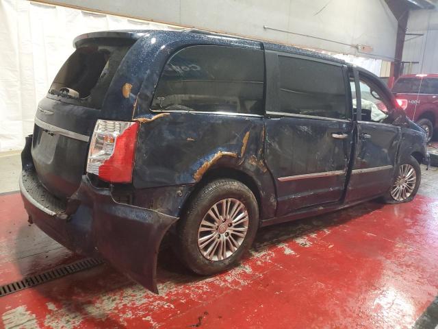 2C4RC1CG8ER165188 - 2014 CHRYSLER TOWN & COU TOURING L BLUE photo 3
