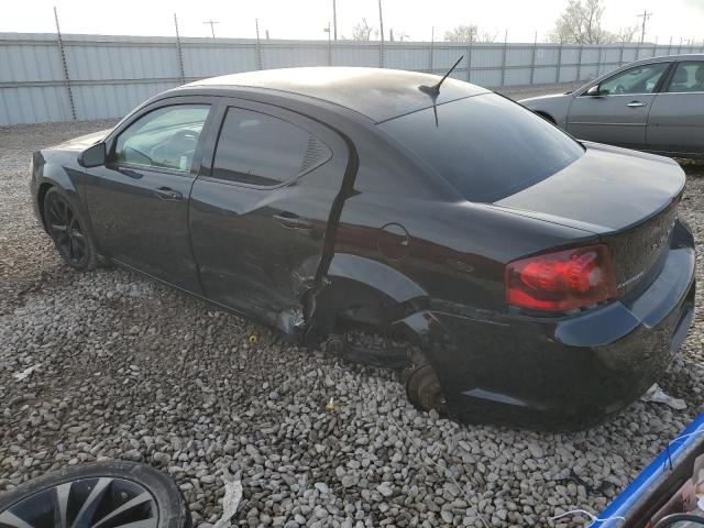 1C3CDZAB5DN644337 - 2013 DODGE AVENGER SE BLACK photo 2