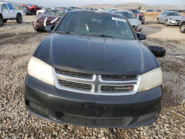 1C3CDZAB5DN644337 - 2013 DODGE AVENGER SE BLACK photo 5