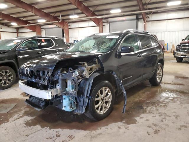 1C4PJMCB6FW784979 - 2015 JEEP CHEROKEE LATITUDE BLACK photo 1