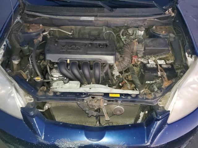 2T1KR32E25C453557 - 2005 TOYOTA COROLLA MA XR BLUE photo 11