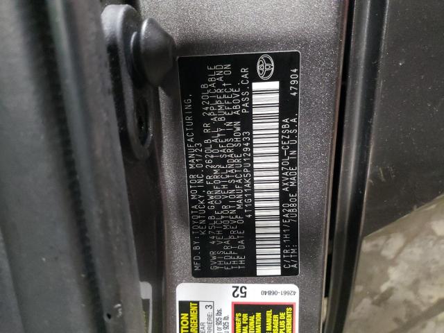 4T1G11AK5PU129433 - 2023 TOYOTA CAMRY SE NIGHT SHADE GRAY photo 13