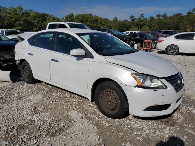 3N1AB7AP7DL781081 - 2013 NISSAN SENTRA S WHITE photo 4