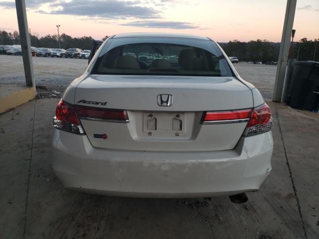 1HGCP2F30CA020366 - 2012 HONDA ACCORD LX WHITE photo 6