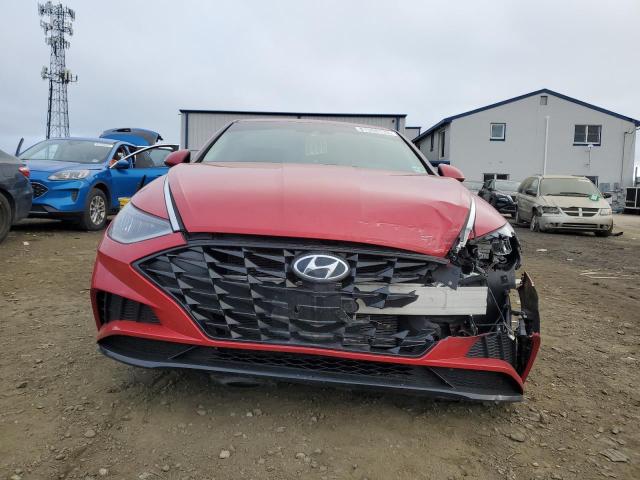 5NPEF4JA1LH023782 - 2020 HYUNDAI SONATA SEL RED photo 5