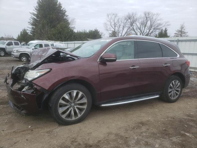 2014 ACURA MDX TECHNOLOGY, 