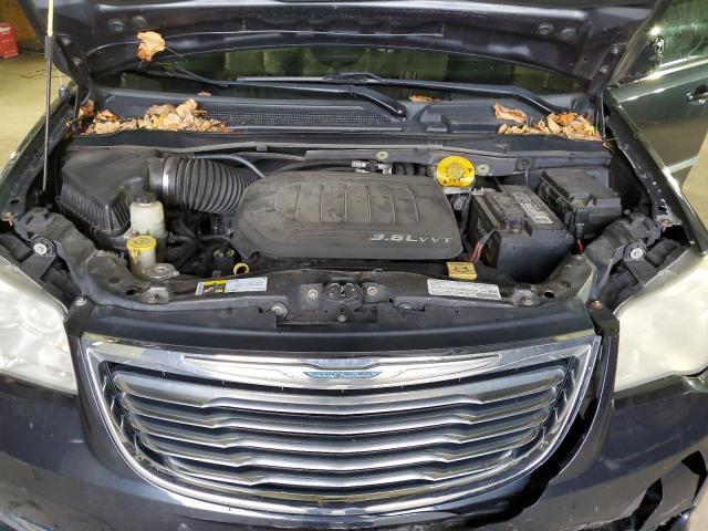 2C4RC1BG5DR802022 - 2013 CHRYSLER TOWN & COU TOURING BLUE photo 12